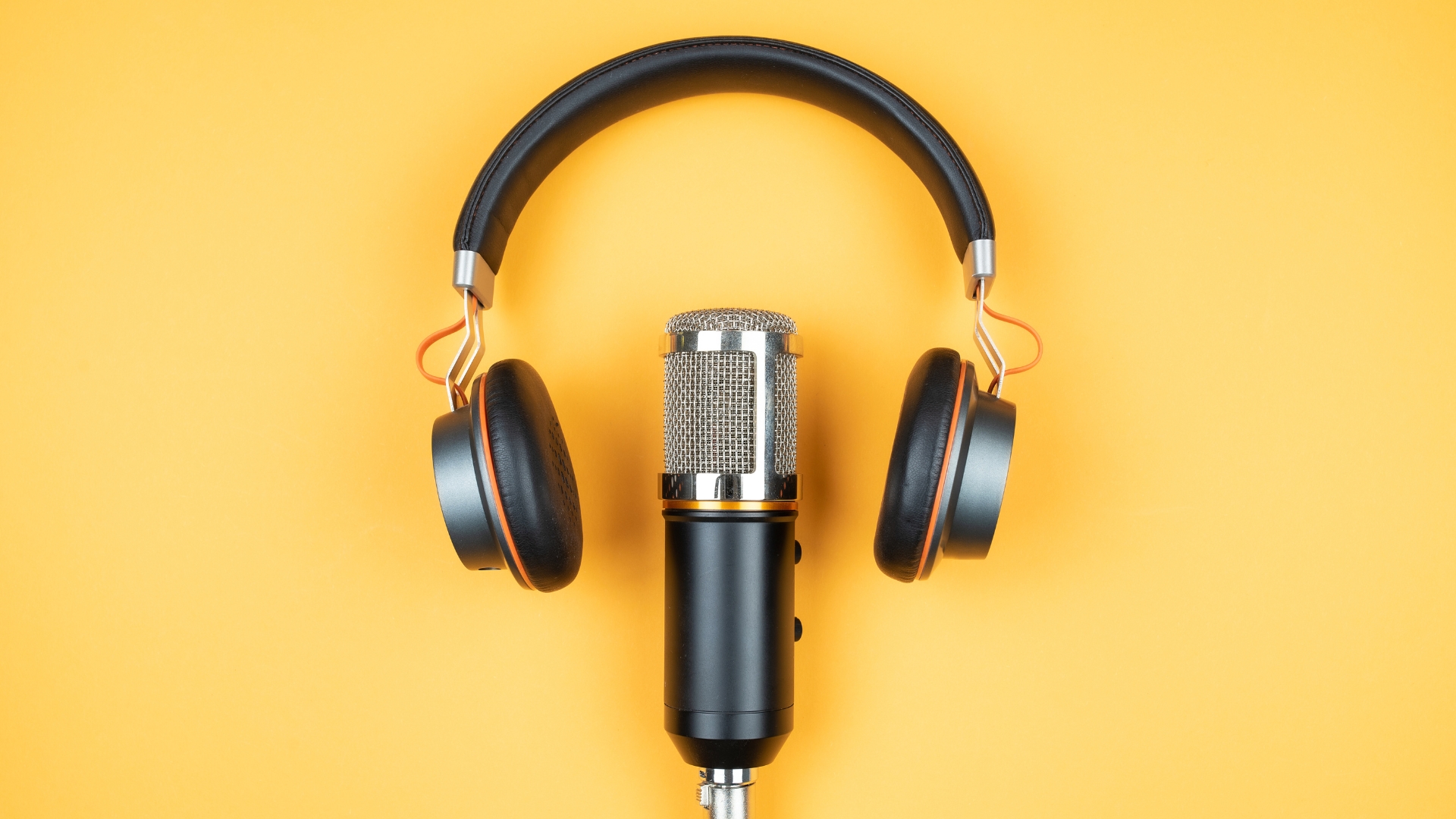 Headphones and microphone