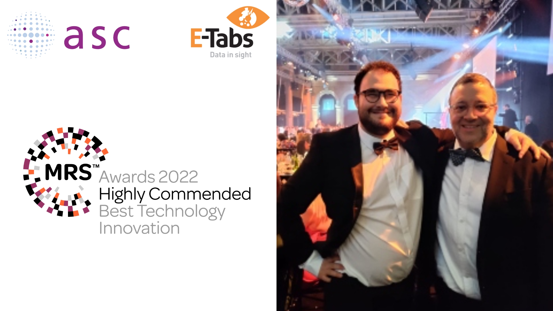 E-Tabs team at MRS awards