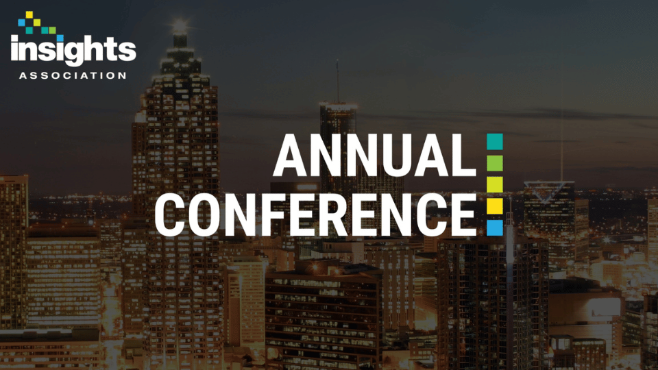 Advertisement for Insights Association, Annual Conference 2024