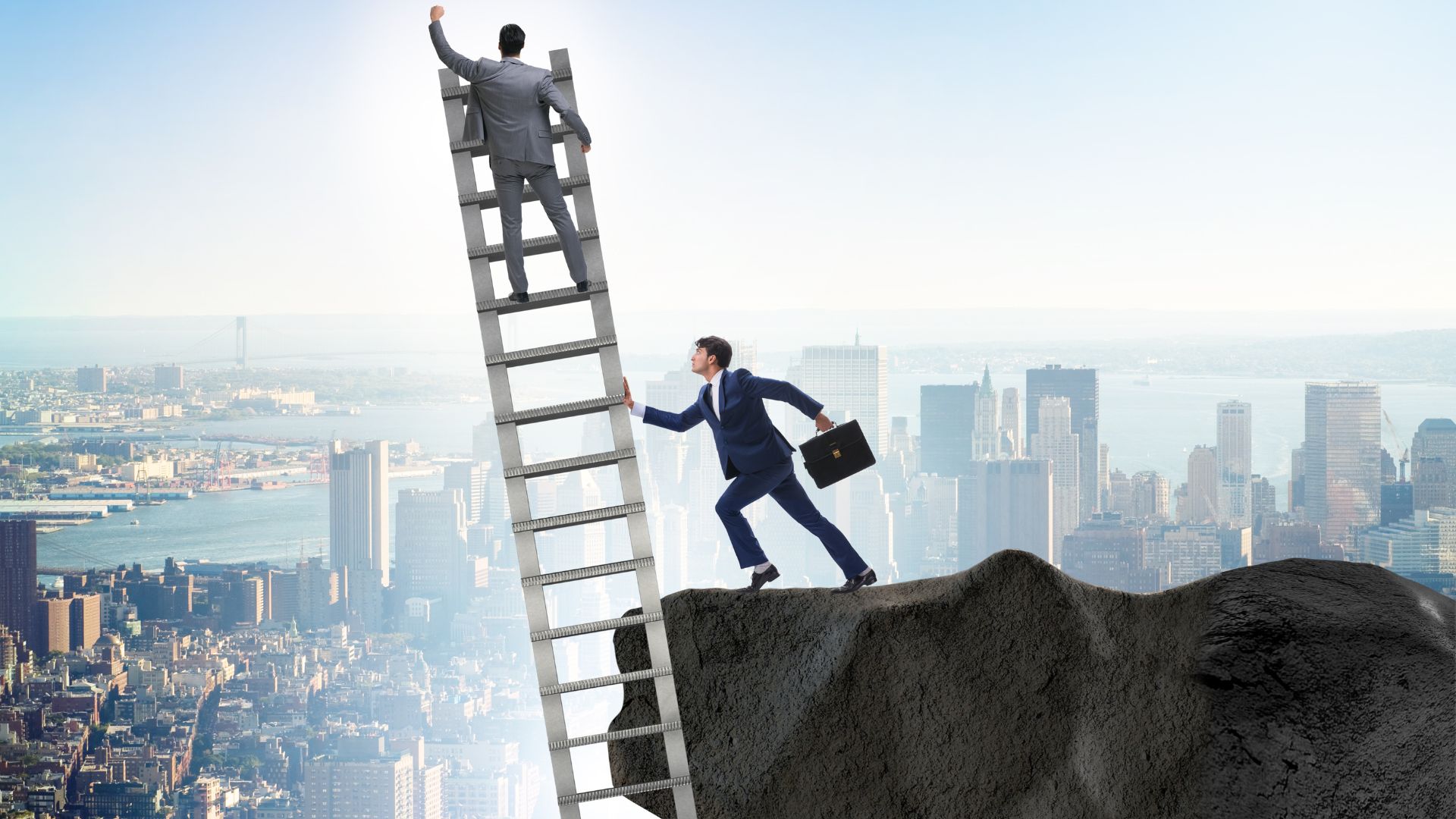 competition between 2 men