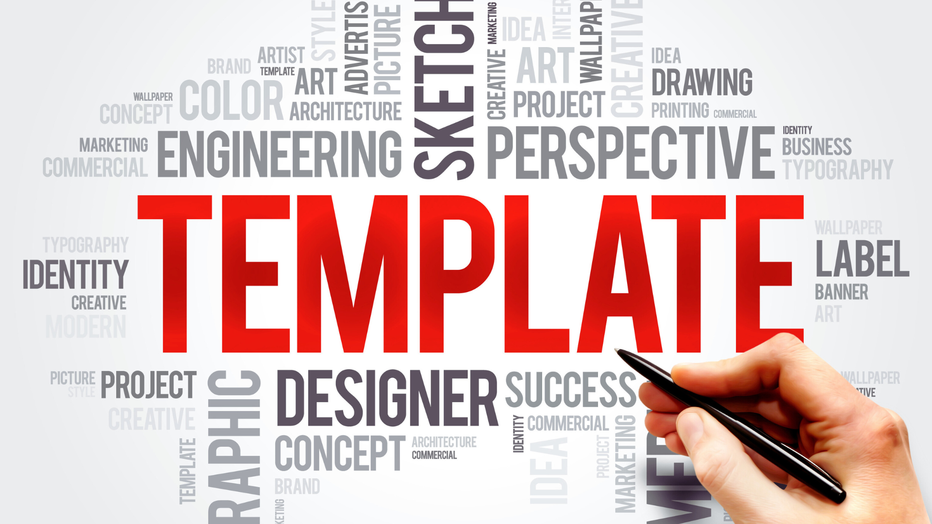Template design graphic
